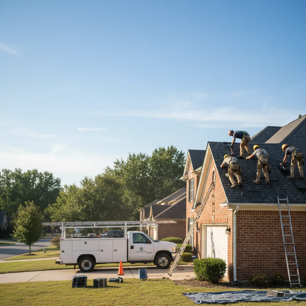 Roof Repair in Bruceville